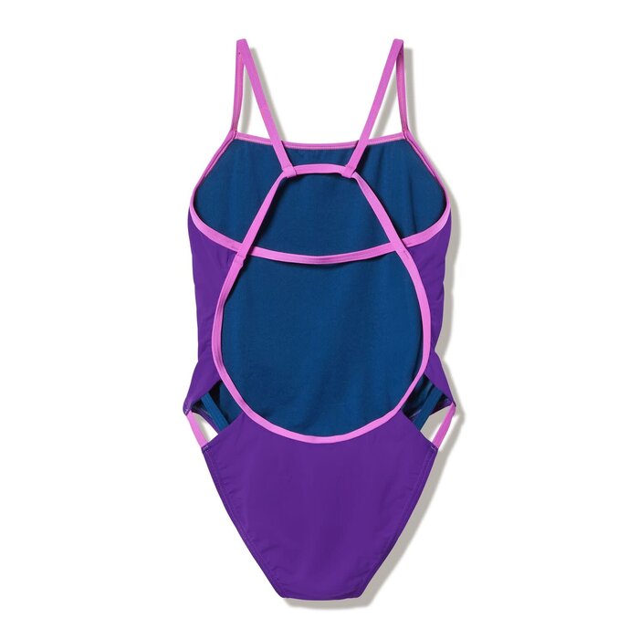 Speedo SOLID TRI BACK PUR/PIN