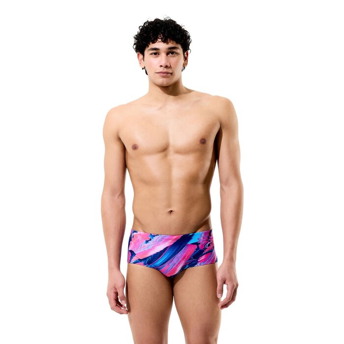 Speedo PRINTED 13.5CM BRIEF BLU/PIN