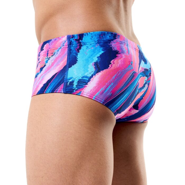 Speedo PRINTED 13.5CM BRIEF BLU/PIN