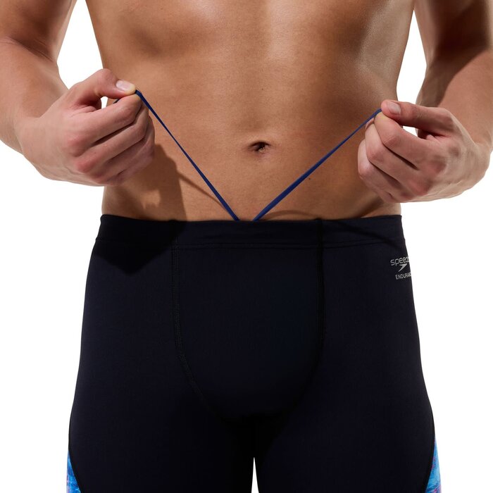 Speedo SPL PRINTED JAMMER BLA/BLU
