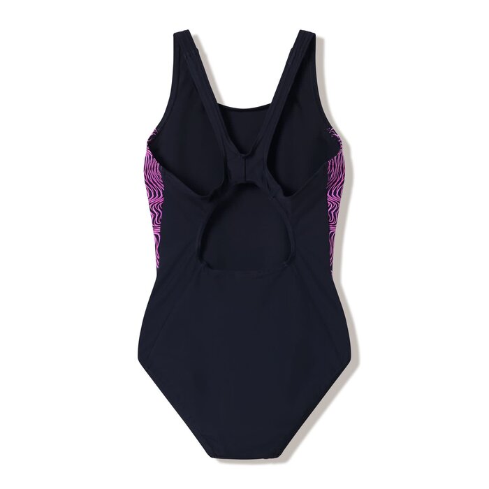 Speedo PLACEMENT MUSCLEBACK 1P BLA/PIN1