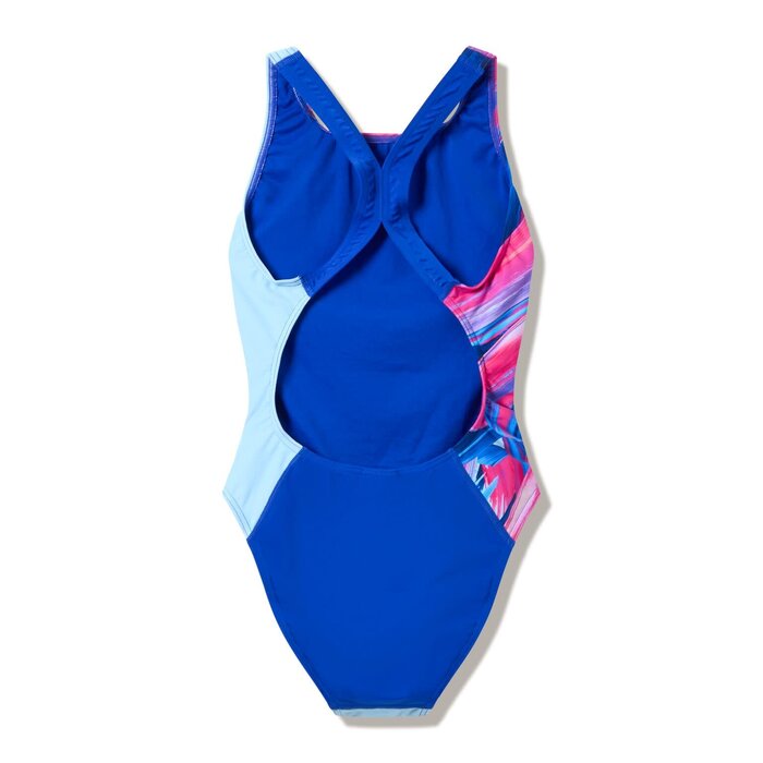 Speedo PLACEMENT PRINT POWERBACK BLU/PIN