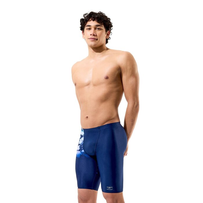 Speedo PLACEMENT PRINTED JAMMER NAV/BLU