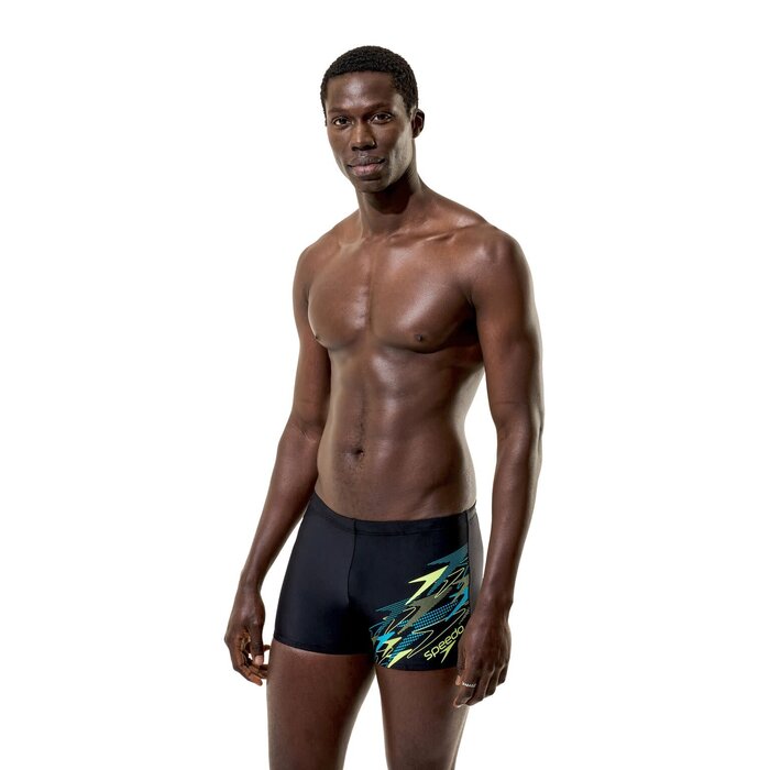 Speedo MEDLEY LOGO AQUASHORT BLA/GRN