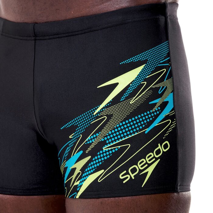 Speedo MEDLEY LOGO AQUASHORT BLA/GRN