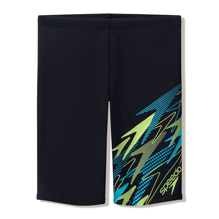Speedo MEDLEY LOGO JAMMER BLA/GRN