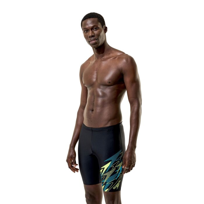 Speedo MEDLEY LOGO JAMMER BLA/GRN