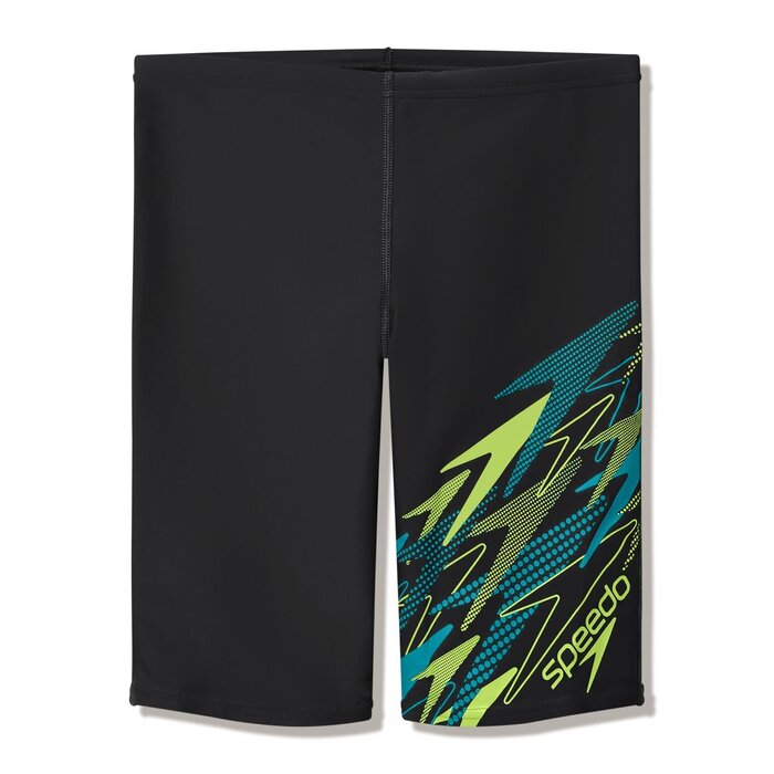 Speedo MEDLEY LOGO JAMMER BLA/GRN
