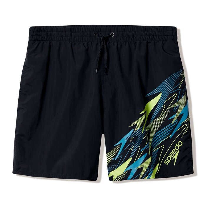 Speedo MEDLEY LOGO WATERSHORT 16 BLA/GRN
