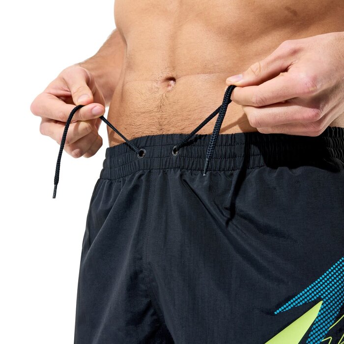 Speedo MEDLEY LOGO WATERSHORT 16 BLA/GRN