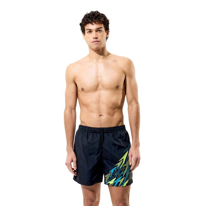Speedo MEDLEY LOGO WATERSHORT 16 BLA/GRN