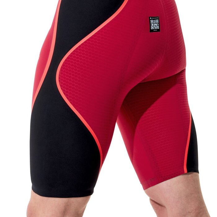 Speedo FS LZR PURE INT 2.0 HI WAIST JAM RED/BLA