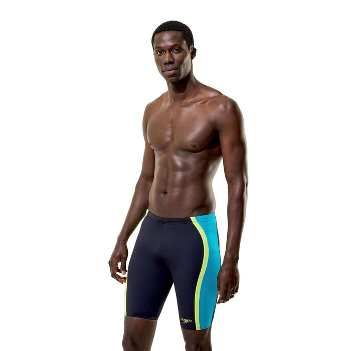 Speedo SOLID SPLICE JAMMER BLA/GRN