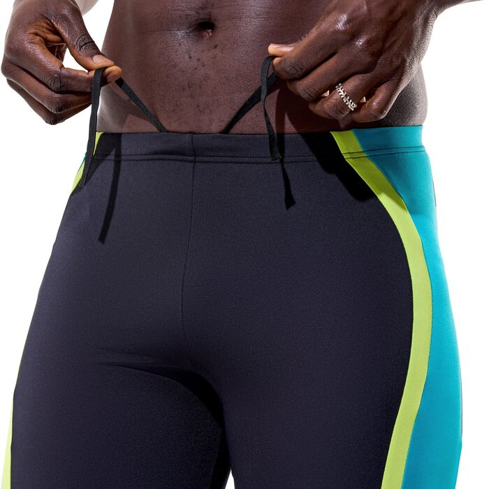 Speedo SOLID SPLICE JAMMER BLA/GRN