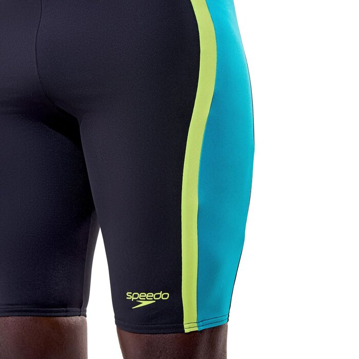 Speedo SOLID SPLICE JAMMER BLA/GRN