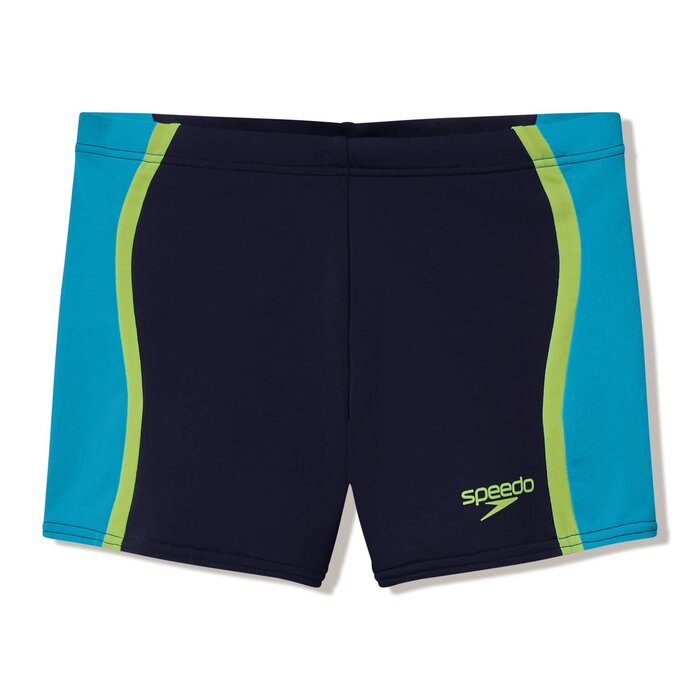Speedo SOLID SPLICE AQUASHORT BLA/GRN