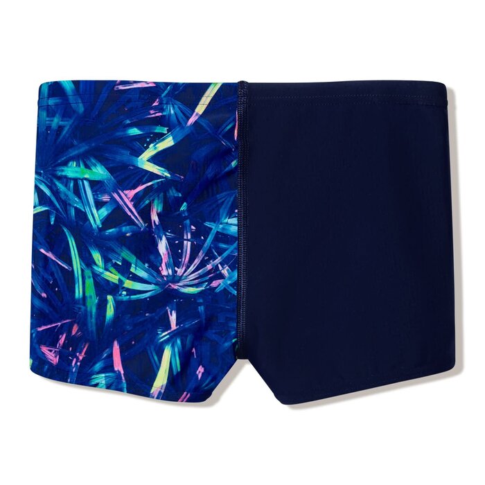 Speedo PRINT V-CUT AQUASHORT NAV/GRN