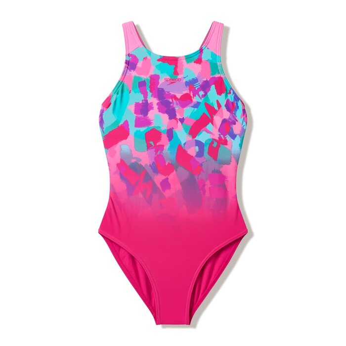 Speedo PRINT PULSEBACK 1P PIN/BLU