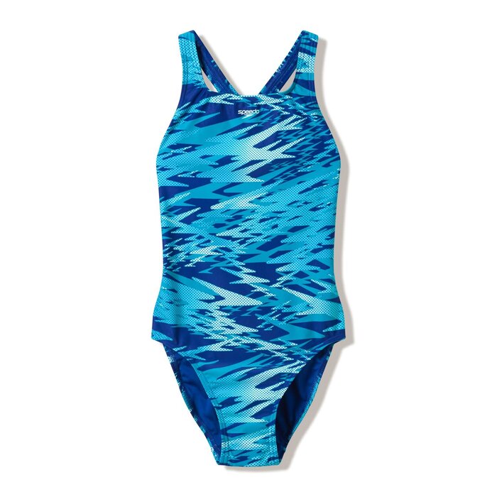 Speedo HYPERBOOM PRINT MEDALIST 1P BLU/BLU
