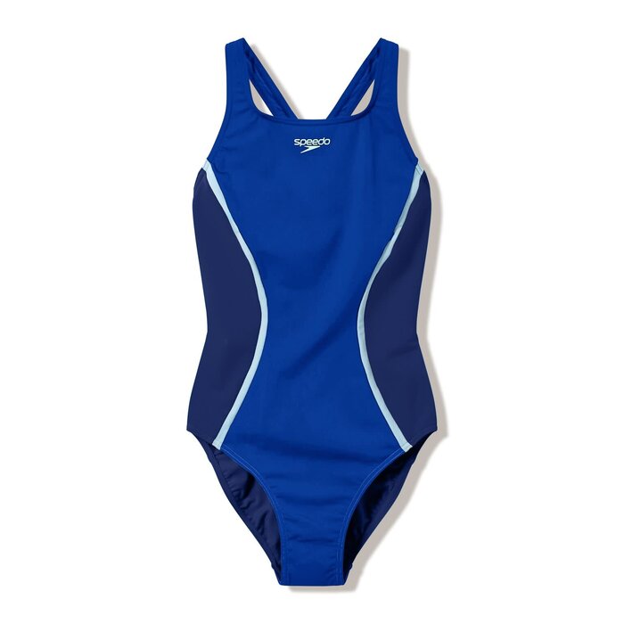 Speedo SOLID SPLICE MEDALIST 1P BLU/BLU