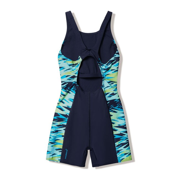 Speedo HYPERBOOM SPL MUSCLEB LEGSUIT BLA/GRN