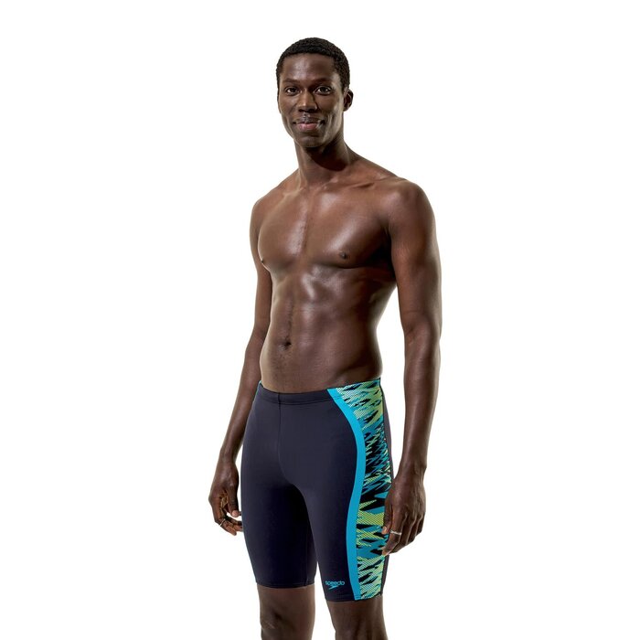 Speedo HYPERBOOM SPLICE JAMMER BLA/GRN
