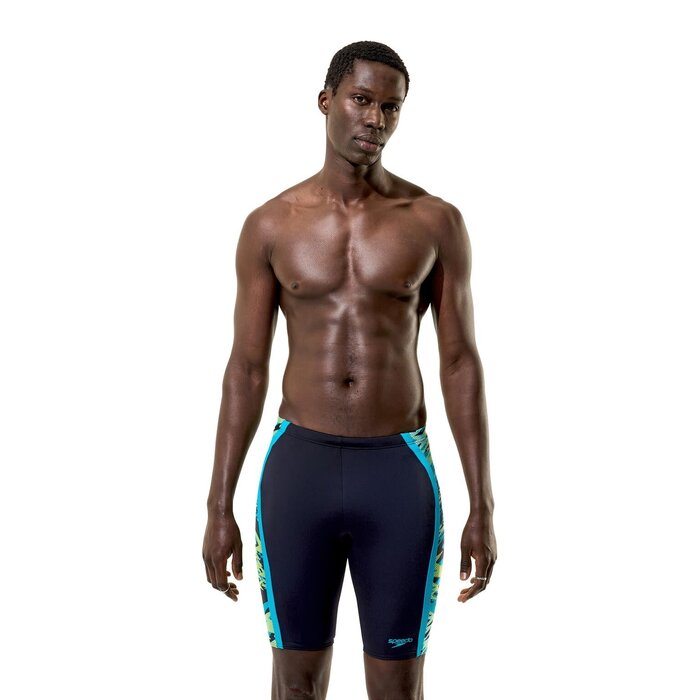 Speedo HYPERBOOM SPLICE JAMMER BLA/GRN