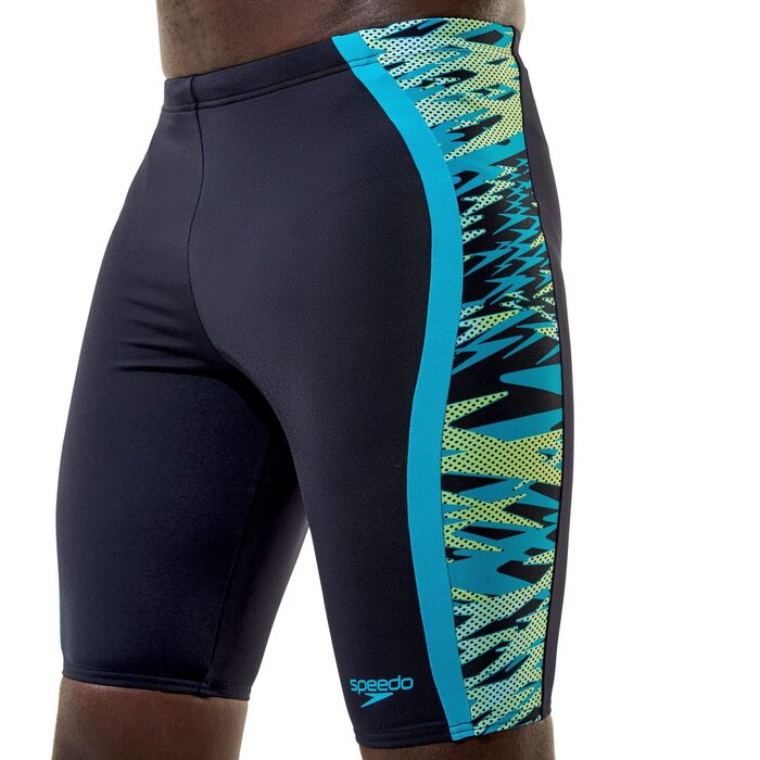 Speedo HYPERBOOM SPLICE JAMMER BLA/GRN