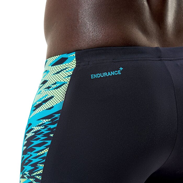 Speedo HYPERBOOM SPLICE JAMMER BLA/GRN