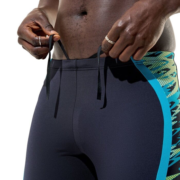 Speedo HYPERBOOM SPLICE JAMMER BLA/GRN