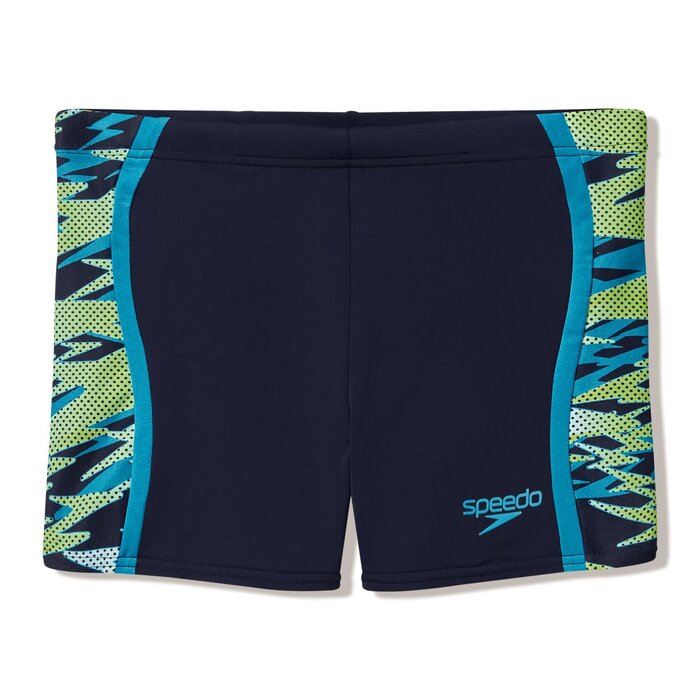 Speedo HYPERBOOM SPLICE AQUASHORT BLA/GRN