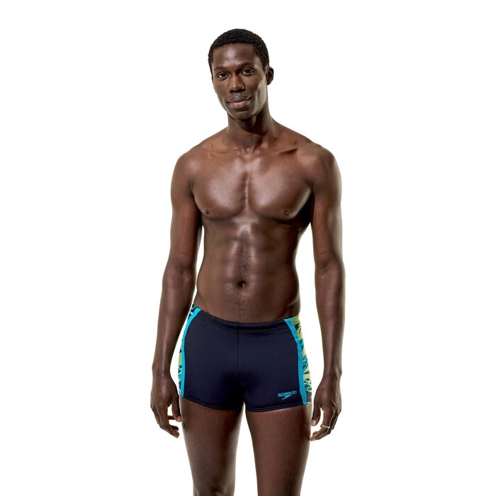 Speedo HYPERBOOM SPLICE AQUASHORT BLA/GRN