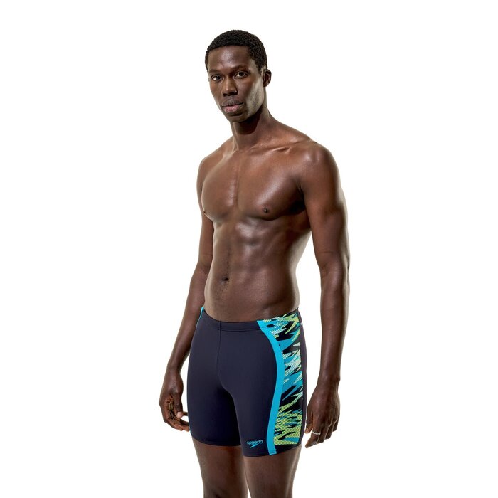 Speedo HYPERBOOM SPLICE MID JAMMER BLU/GRN