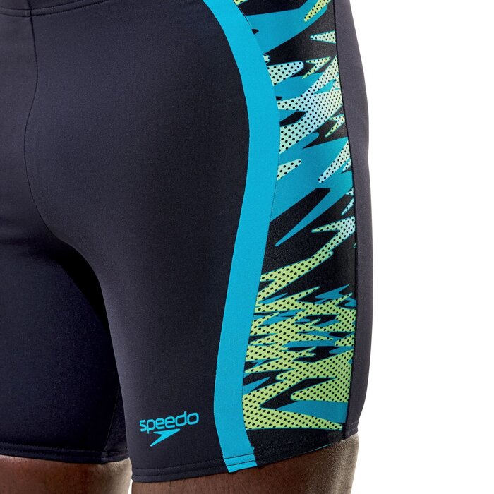 Speedo HYPERBOOM SPLICE MID JAMMER BLU/GRN