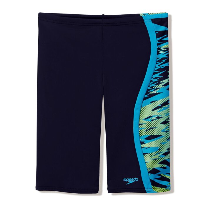 Speedo HYPERBOOM SPLICE JAMMER BLA/GRN