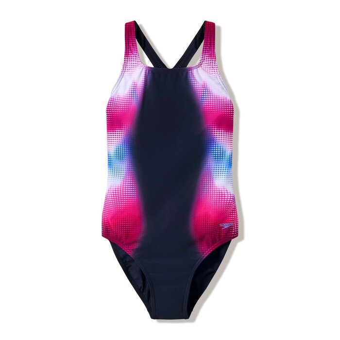 Speedo PRINT MEDALIST 1P BLA/PIN