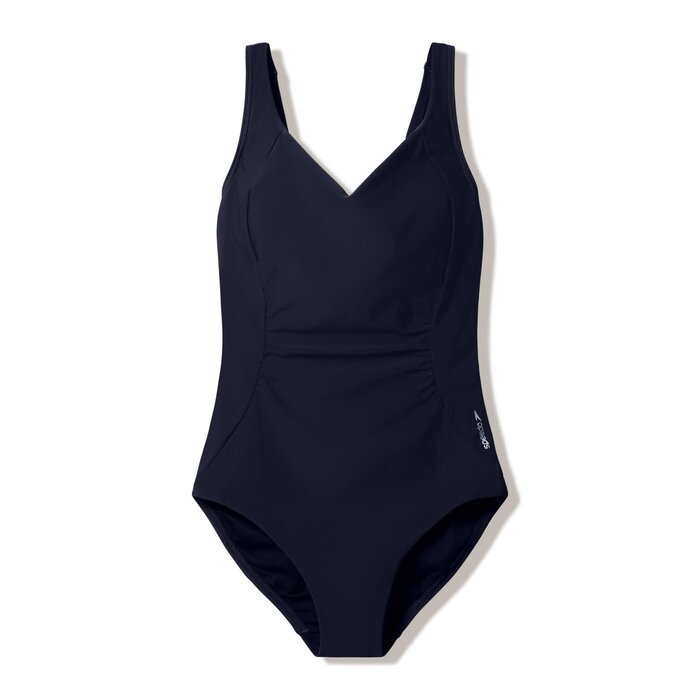 Speedo SHIRRED SWIMSUIT BLA