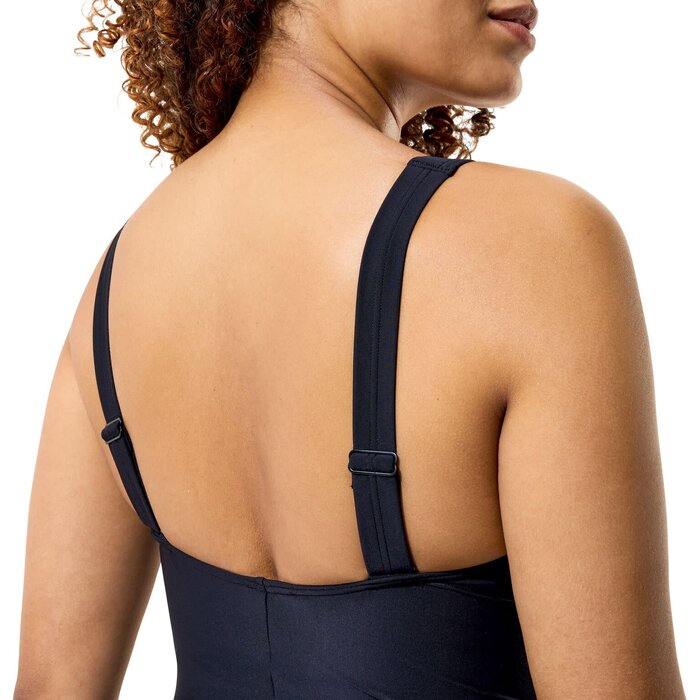 Speedo SHIRRED SWIMSUIT BLA