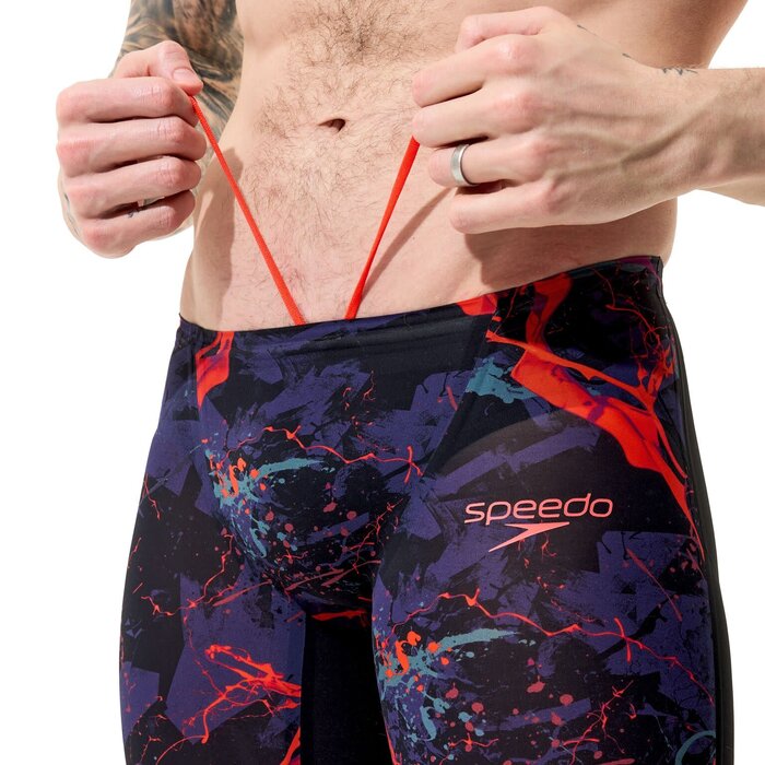 Speedo FS LZR PURE VALOR 2.0 PRINT JAM BLA/RED