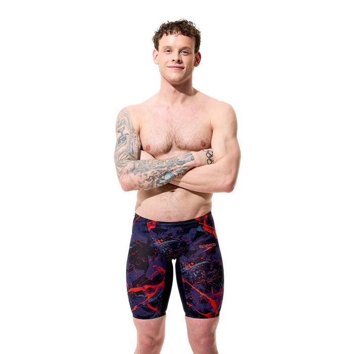 Speedo FS LZR PURE VALOR 2.0 PRINT JAM BLA/RED