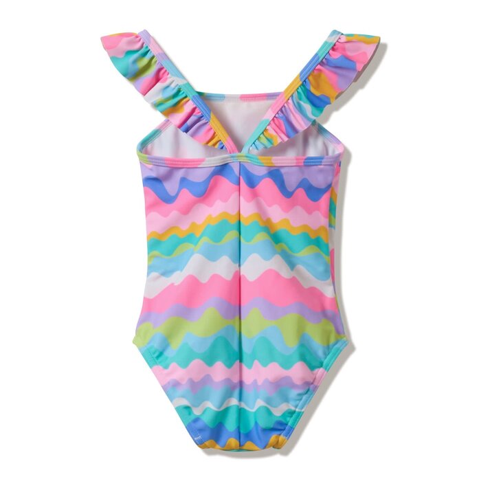Speedo INFANT PRINT FRILL THINSTR 1P GRN/PIN