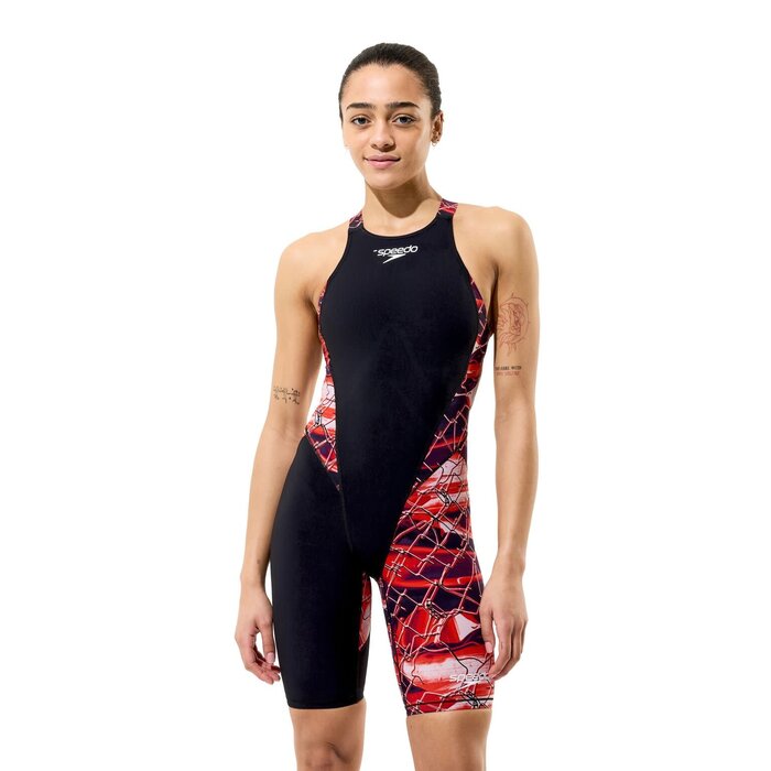Speedo FS LZR HYPERPRO PR KNEESKIN BLA/RED