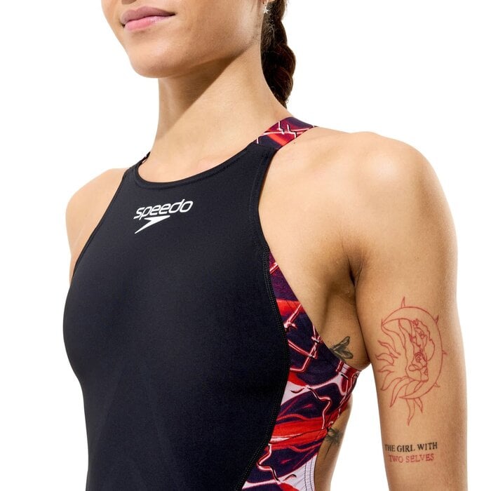Speedo FS LZR HYPERPRO PR KNEESKIN BLA/RED