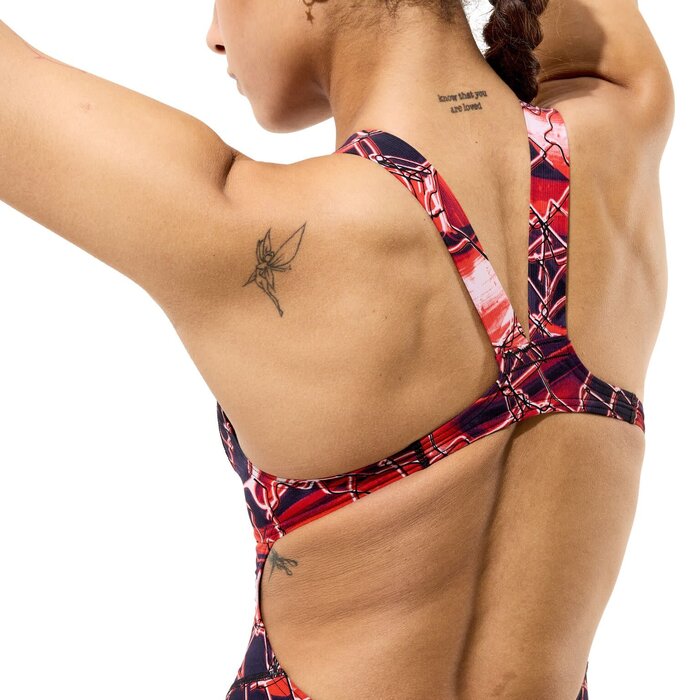 Speedo FS LZR HYPERPRO PR KNEESKIN BLA/RED