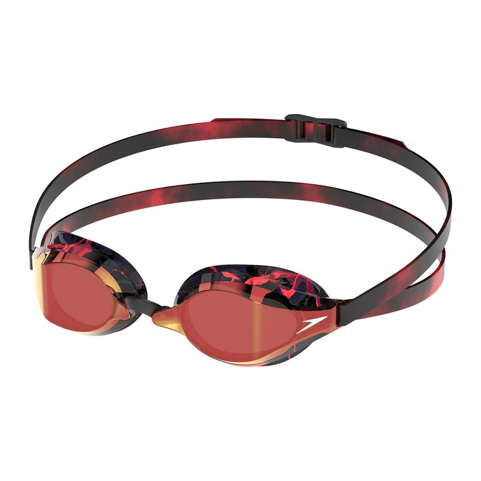 Speedo FS SPEEDSOCKET MIRRORED  BLA/RED