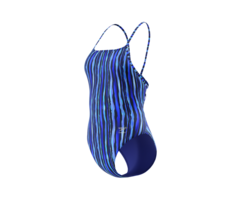 Speedo PRINTED WEB BACK BLU/BLU