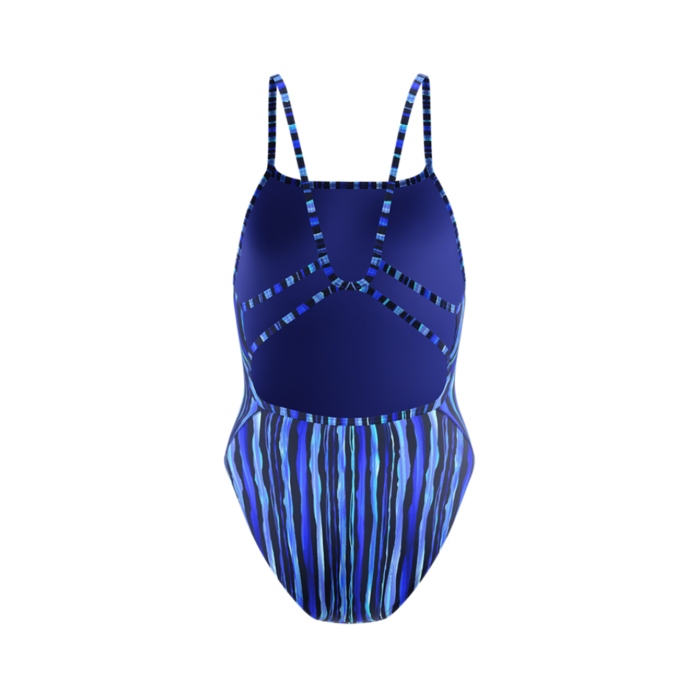 Speedo PRINTED WEB BACK BLU/BLU