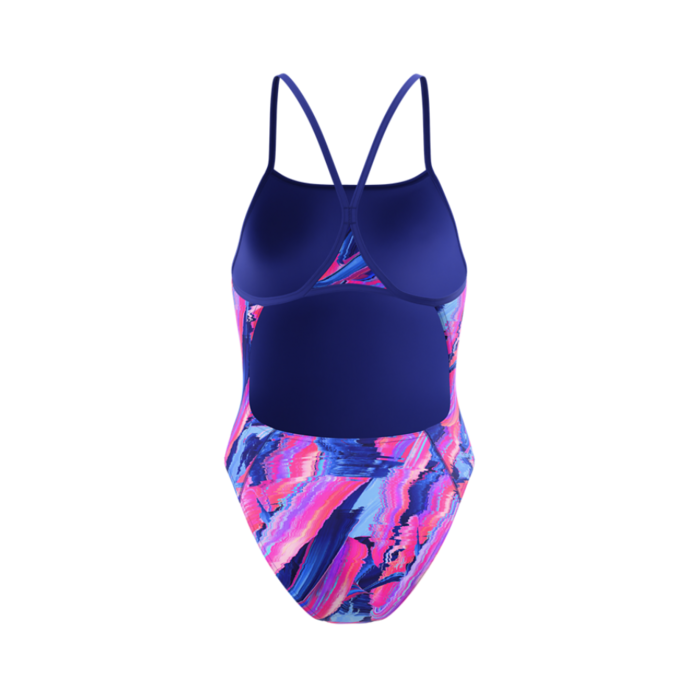Speedo PRINTED TURNBACK BLU/PIN