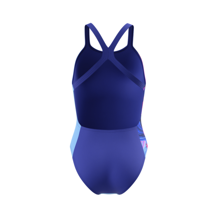 Speedo PLACEMENT PRINT POWERBACK BLU/PIN