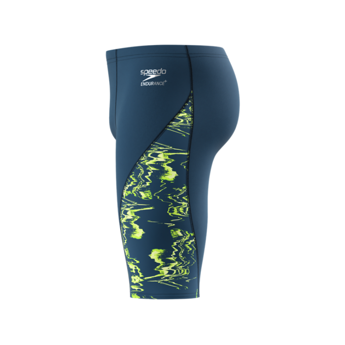 Speedo SPL PRINTED JAMMER NAV/GRN